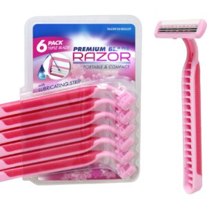 Razor Ladies Disposable 3 Blade 6 Pack