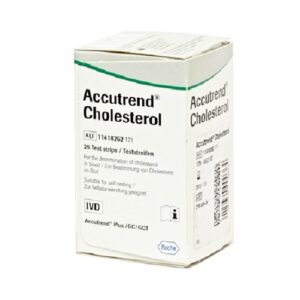 Accutrend Cholesterol Strips 25