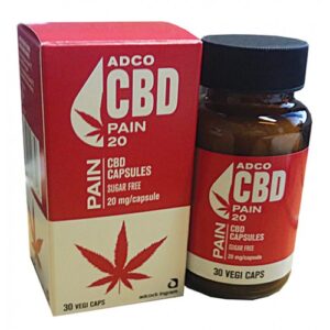 Adco Cbd Pain 600mg Caps 30s