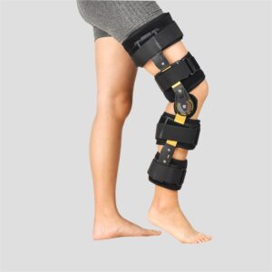 ROM Knee Brace Fixed Support 10 – 120 degrees II Grey – Universal