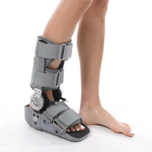 Walker Moon Boot Long Adjustable Fixation Brace DH VIII Grey with pump action – Large
