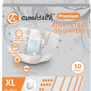 Adult Diapers Premium Strap On 10s – XLarge