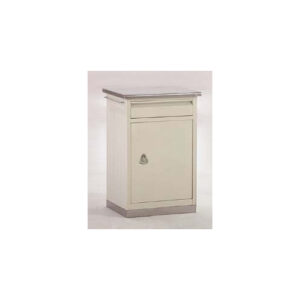 Bedside locker on castors