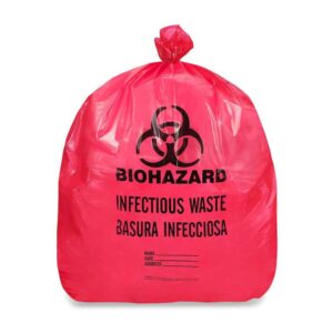 Bio Hazard Bag – Plastic – 35cm x100cm – 20s
