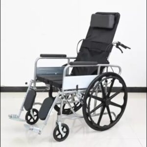 Full Reclining Wheelchair with Commode