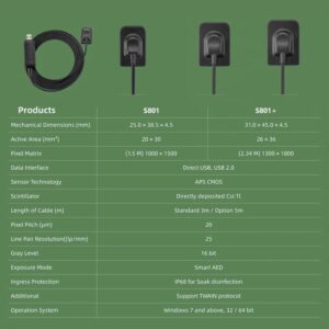 Digital dental x ray sensor MAS-XY1
