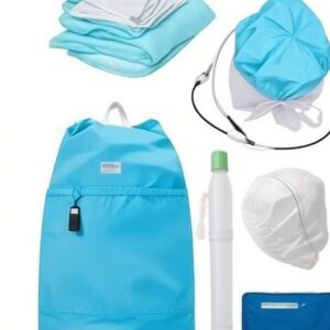 100 x Medium Latex Disposable Gloves