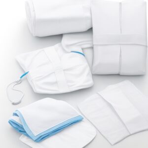 clemens all-in-one adult diapers / cotton feelplus (blue) – regular absorbency