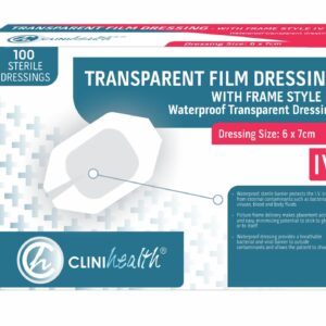 Dressing Transparent Film with Frame style IV – 6x7cm – 100s U Shape
