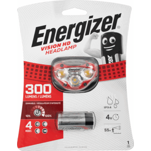 Energizer Vision HD Headlight – 3 AAA