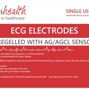 ECG Electrodes Pre Gelled – Adult 50s