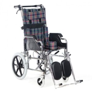 FS212BCEG Chromed Steel Frame Wheelchair