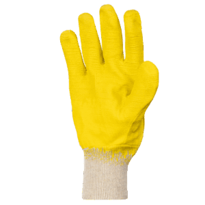 Yellow Comarex Knit Wrist Glove
