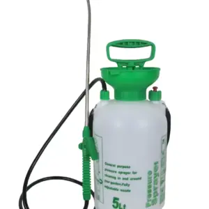 5L Pressure Sprayer for Fertilizing, Weed & Pest Control – Shoulder Straps & Pressure Release Valve