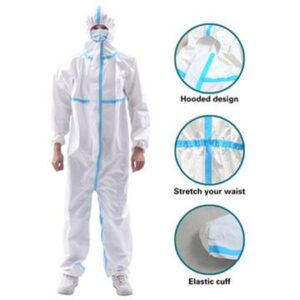 Hazmat suit reusable coverall- Red, Blue, black