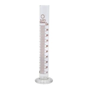 Measuring Cylinder Test Jar Glass 100ml