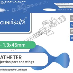 IV Catheter 18G with Injection port and wings – 100s