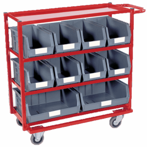 Linbin ® Storage Bin Trolley Kit 7