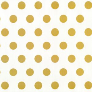 Gold Dot on Pearl (50m x 50cm Roll)