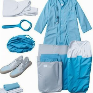 black Surgical gowns