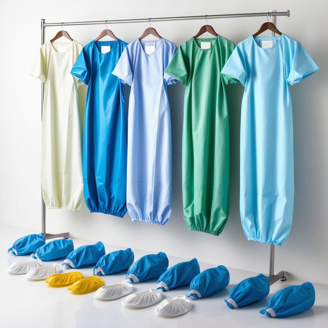 Bulk Disposable Isolation Gown large