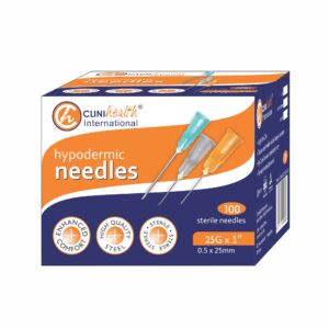 Needles 25G Hypodermic 1 inch (0.50x25mm)