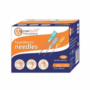 Needles 25G Hypodermic 1 1/2 inch (0.50 x38mm)