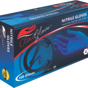 Nitrile Gloves Powder Free – 100s Clinihealth Large