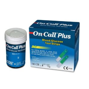 On Call Plus Glucose Test Strips 50’s