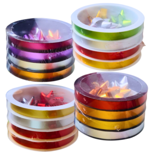 Poly Ribbon Spool & Star Bows