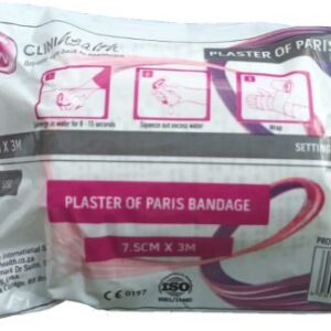 Plaster of Paris Bandage 7.5cm x 3m- Singles