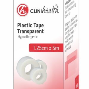 Plastic Tape Transparent 1.25cm x 5m – Singles