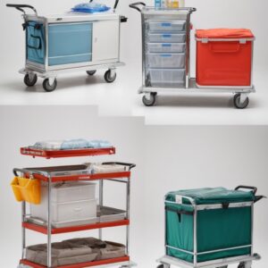suction machine trolley