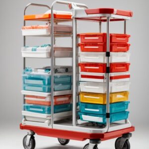 surgical dressing trolley