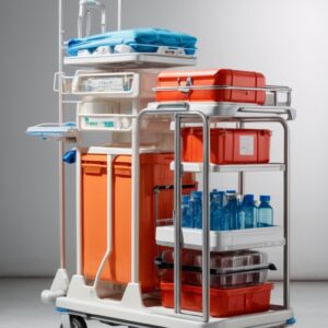 medical linen cart