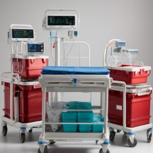 medical oxygen cylinder trolley