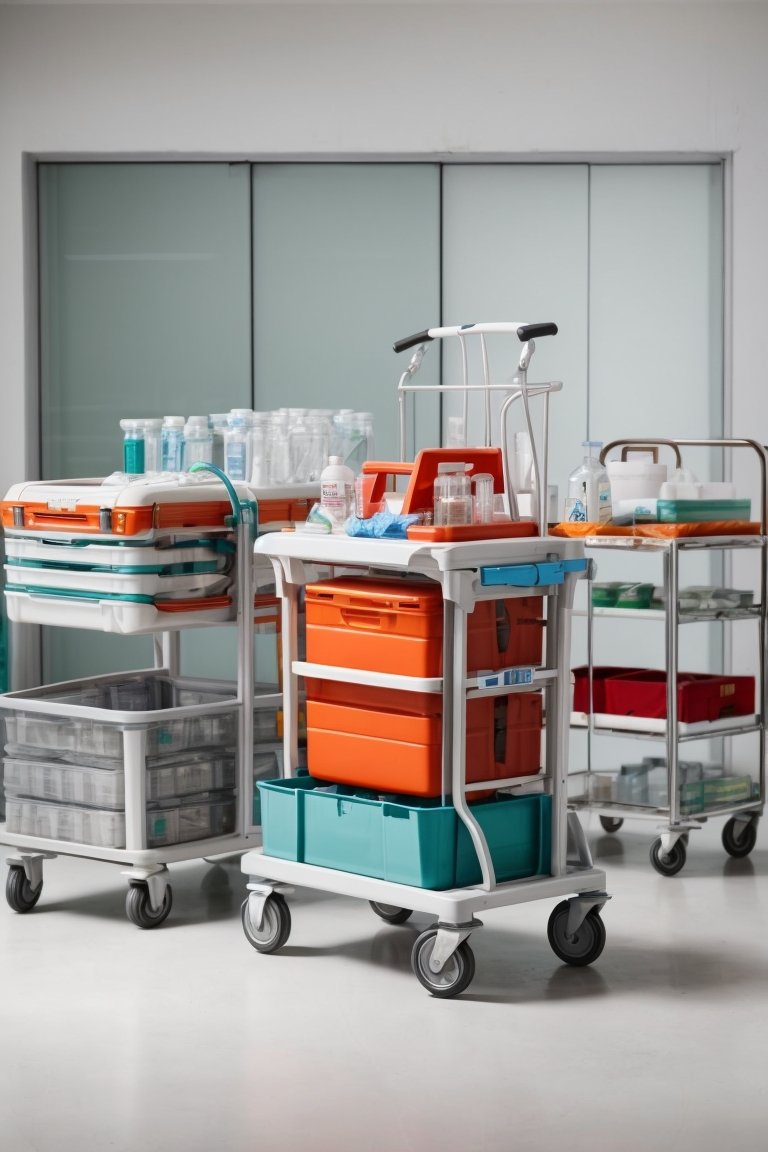 medical records trolley