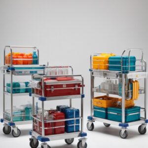 Emergency Linen trolley -f-46