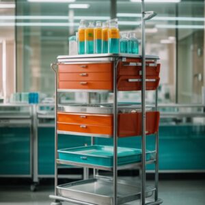 Emergency trolley 5 drawer | f5-1-11