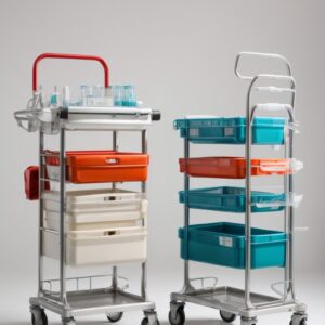 rolling endoscopy cart