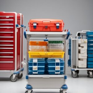 Gynecology ICU Emergency Trolley