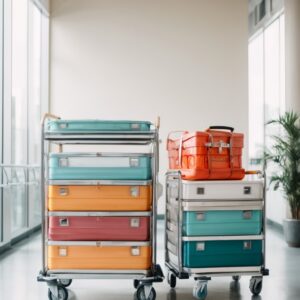 Emergency trolley crash cart