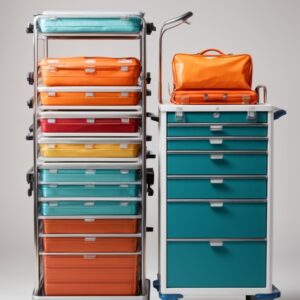 stainless steel stretcher trolley