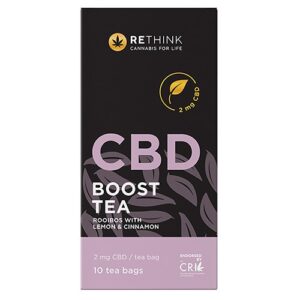 Rethink Cbd Boost Tea 2mg 10’s