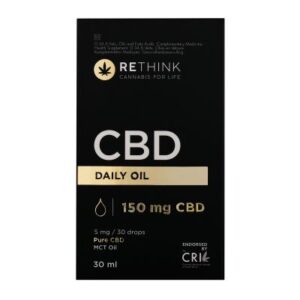 Rethink Cbd Daily Oil 150mg 30ml