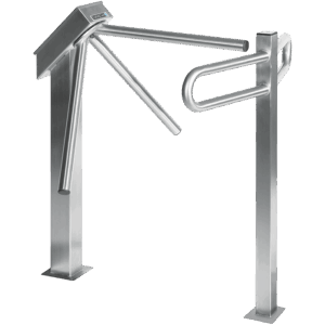 Supermarket Turnstile Stainless Steel