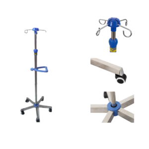 Dripstand Mobile Stainless steel – IV STAND