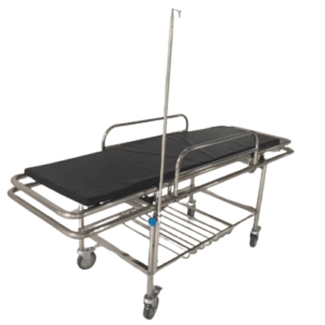 stainless steel stretcher adj backrest