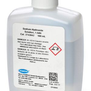 Sodium Hydroxide Solution, 1.54N, 100 mL