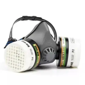 Dromex TPR Twin Half Respiratory Mask (Filters Not Included)